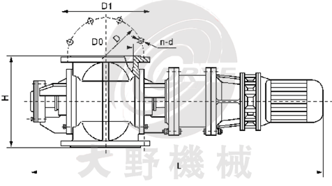 星形給料閥